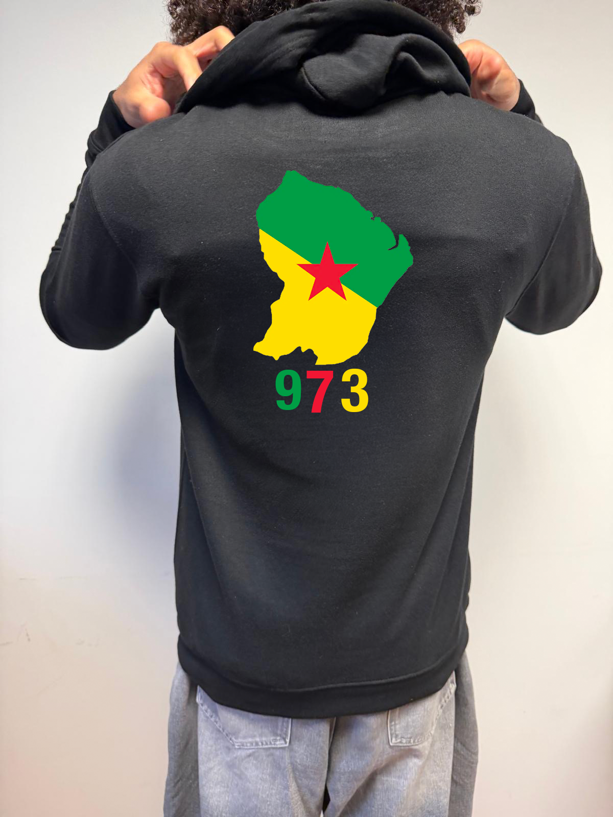 Sweat Capuche iBel Guyane 2025 Noir – Image 5